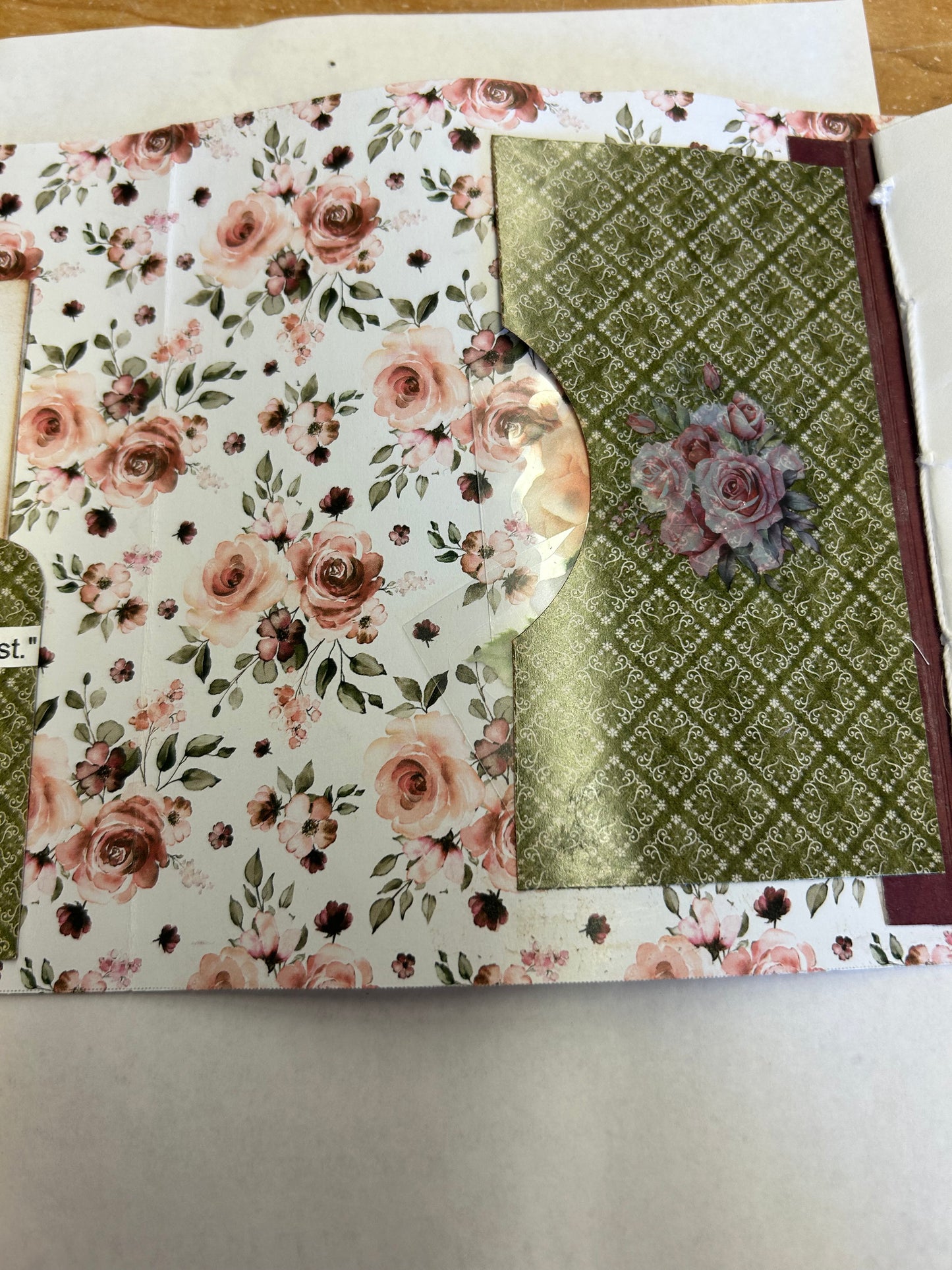 Rose junk Journal