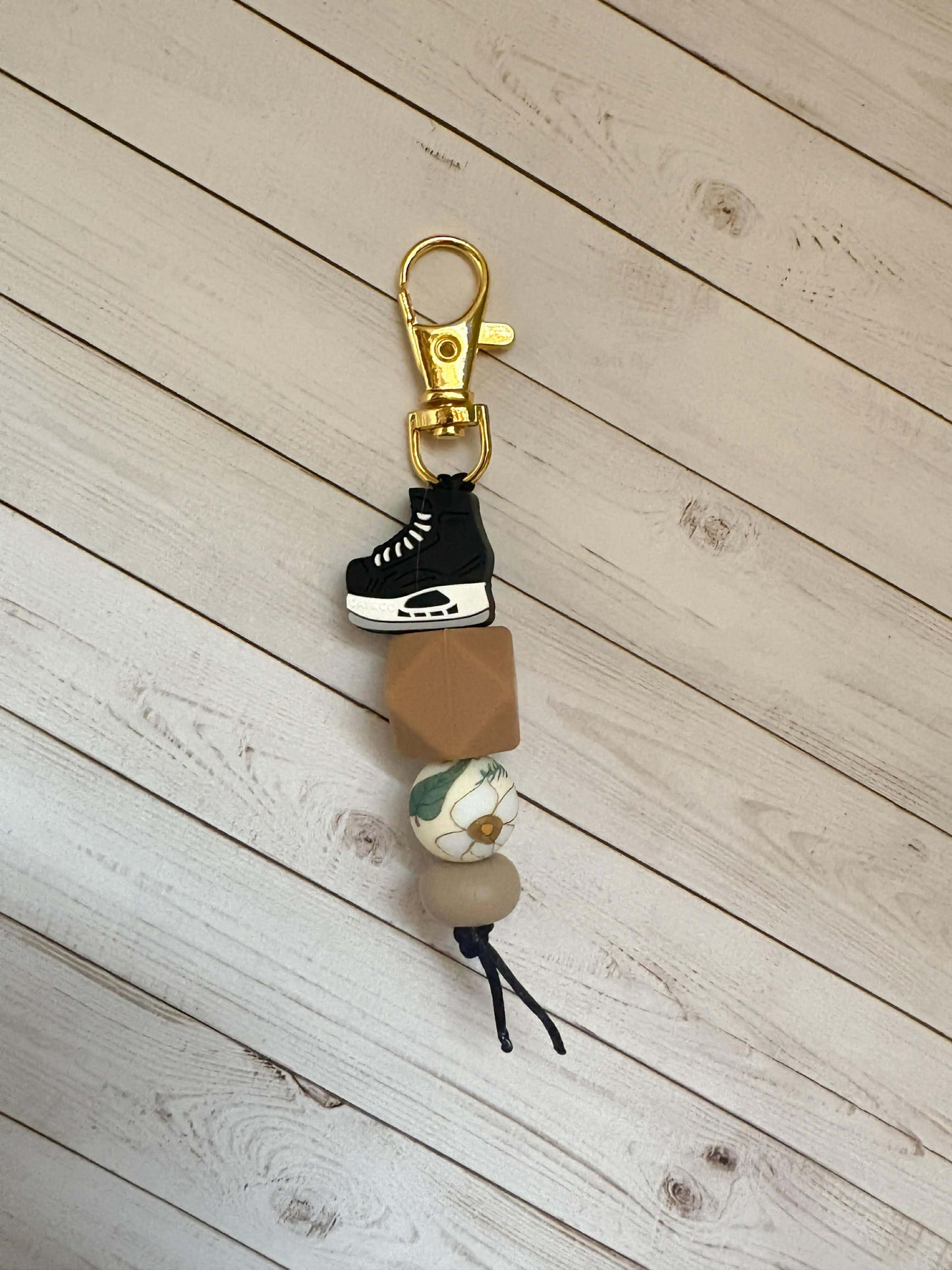 Silicone Bead Keychain