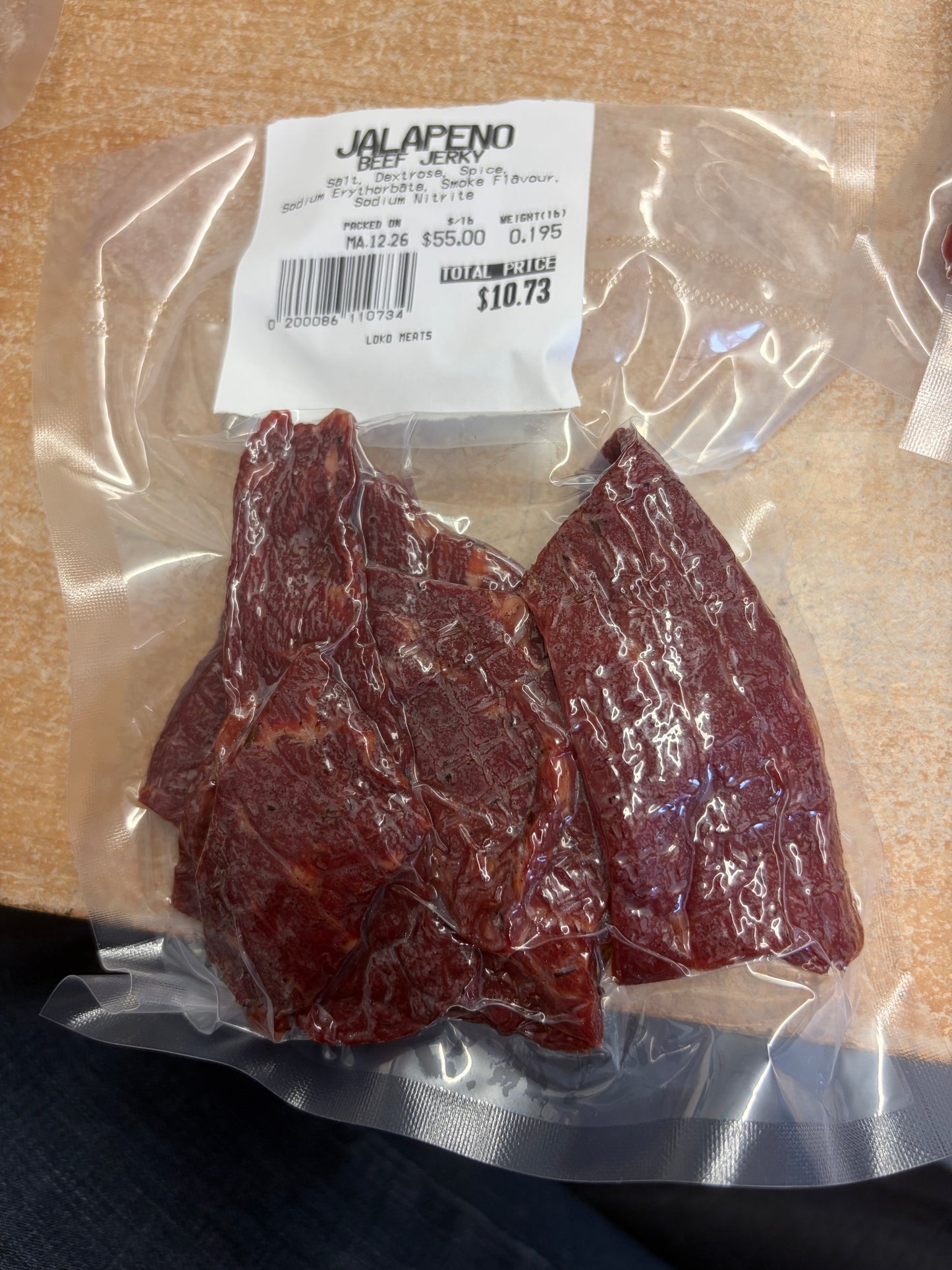 Jalapeno Beef Jerky