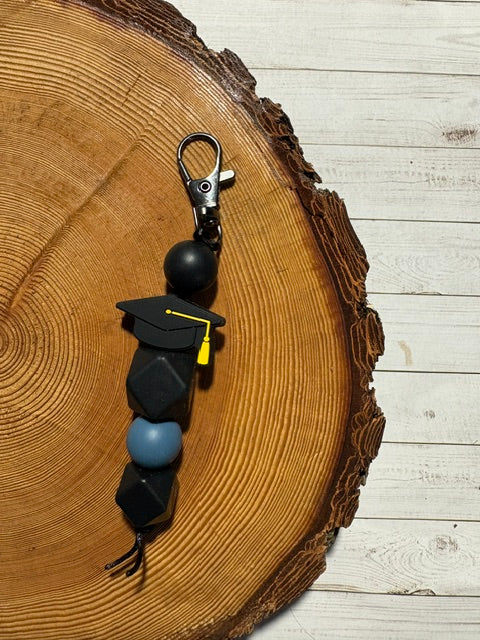 Silicone Bead Keychain