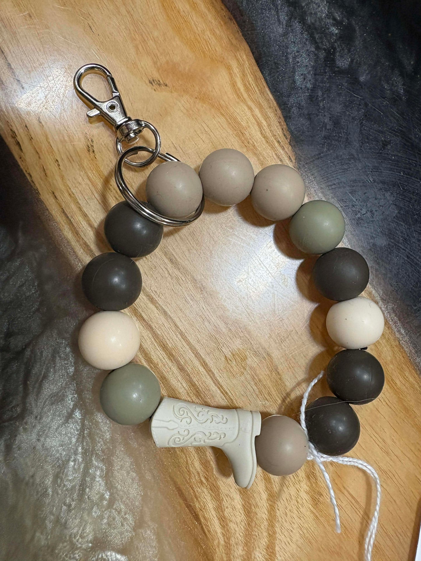 Silicone Bead Wristlet