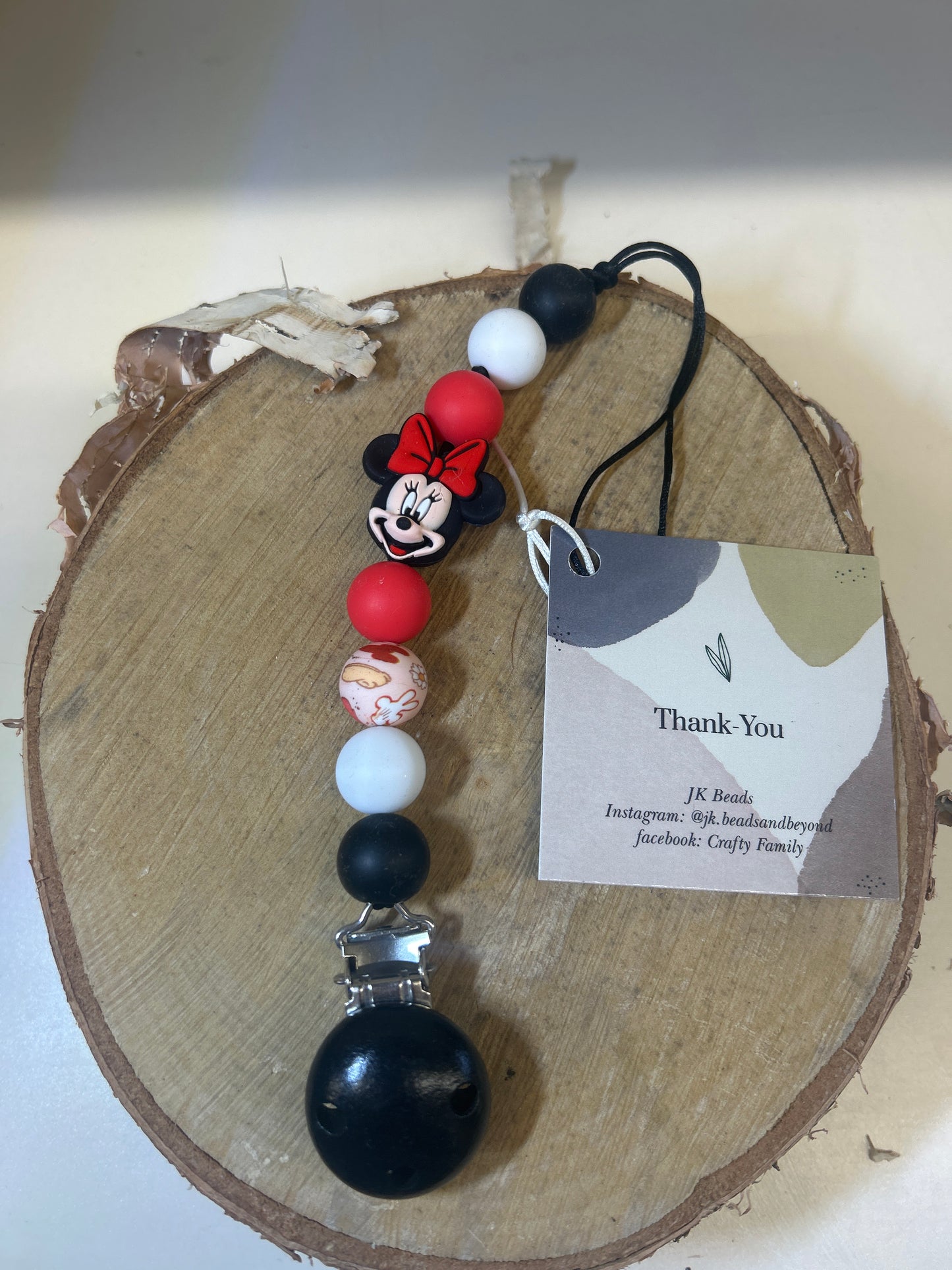 Silicone Bead Soother Clips