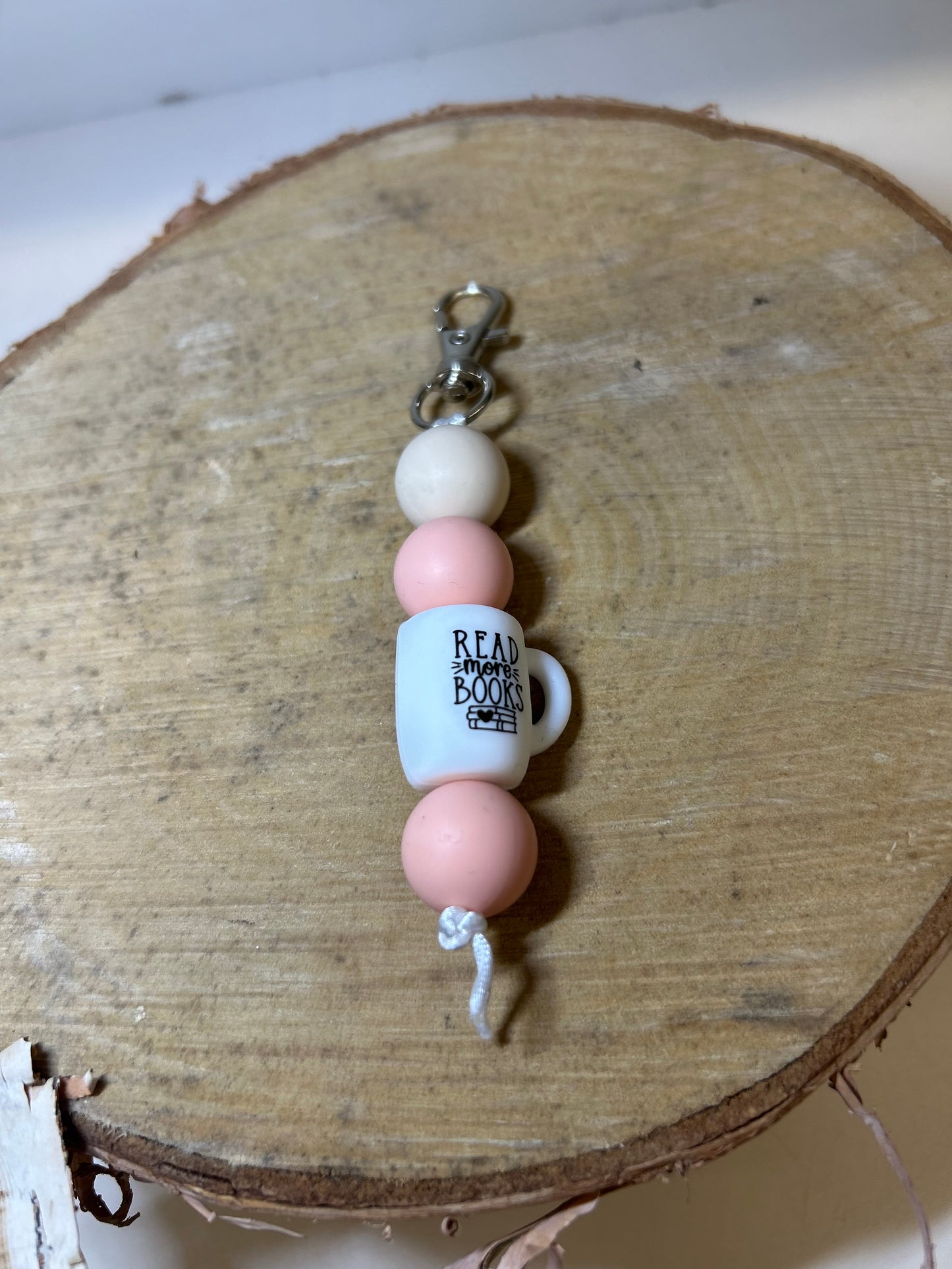 Silicone Bead Keychain