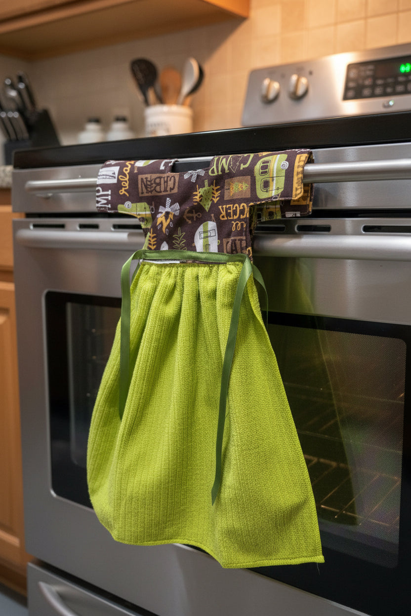Green/Camping Oven Towels