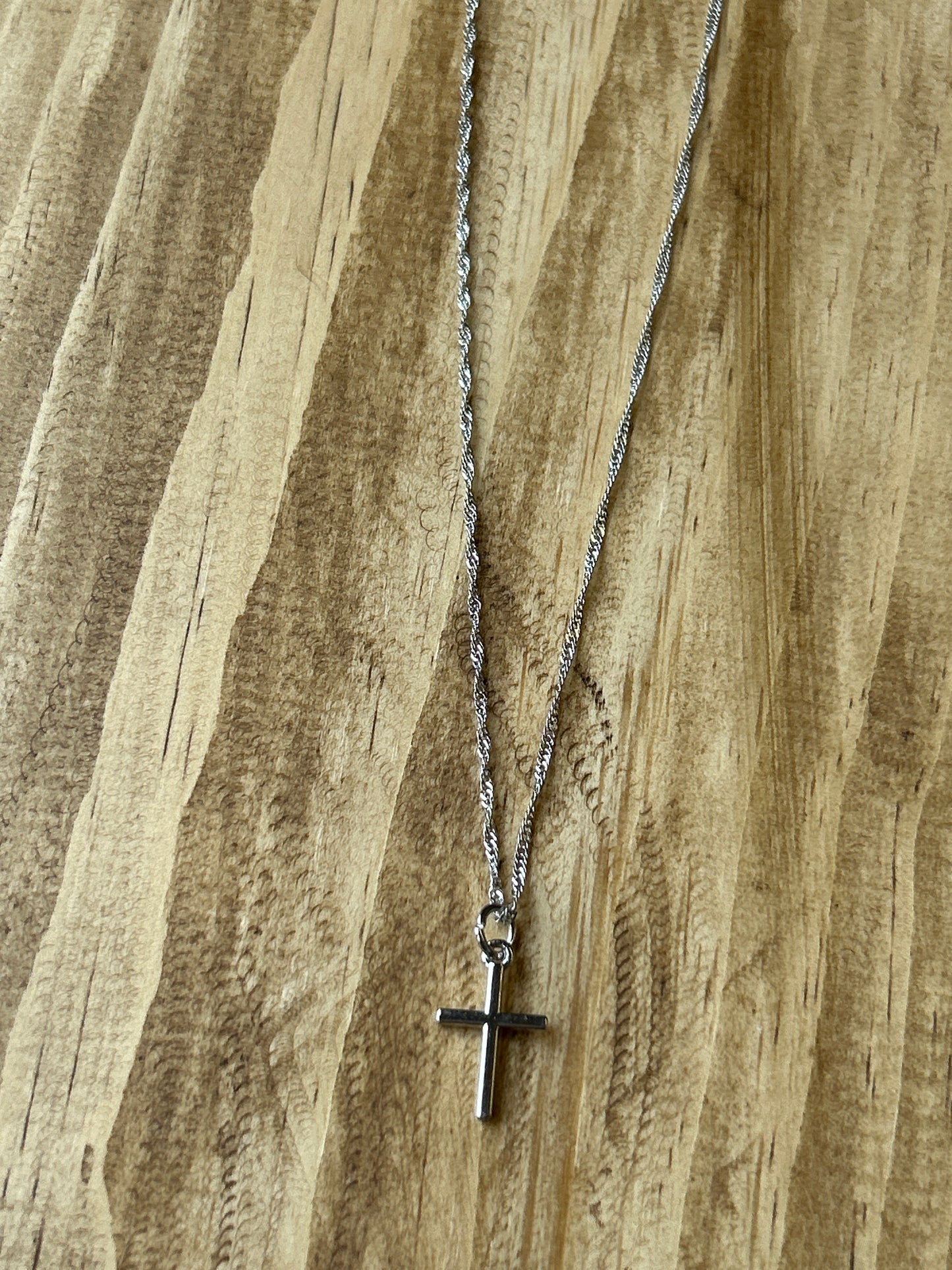 Silver Cross Necklaces