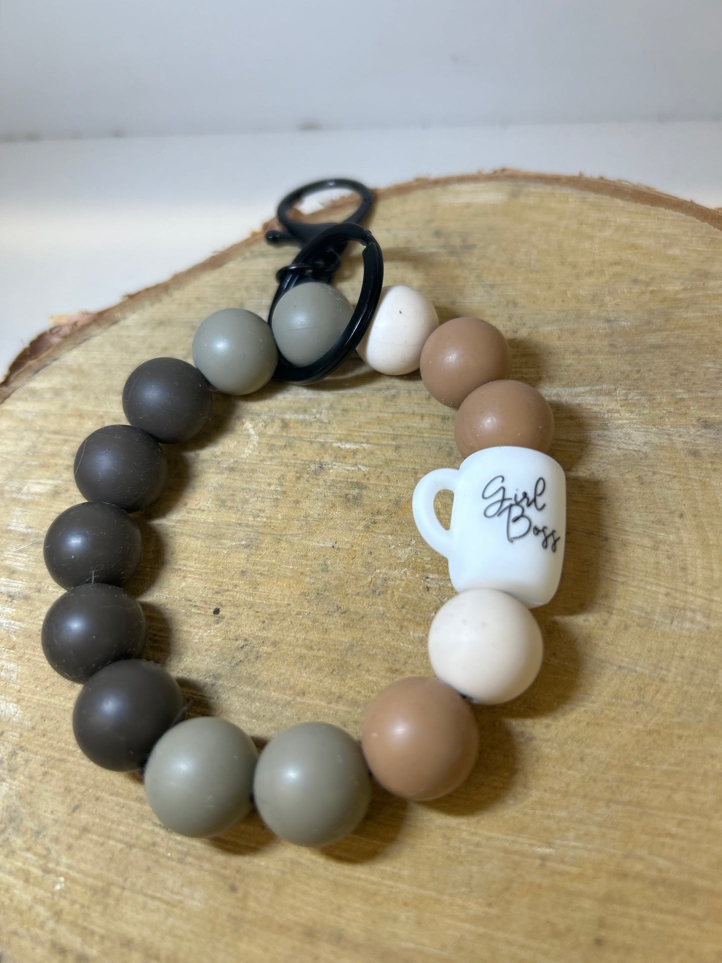Silicone Bead Wristlet