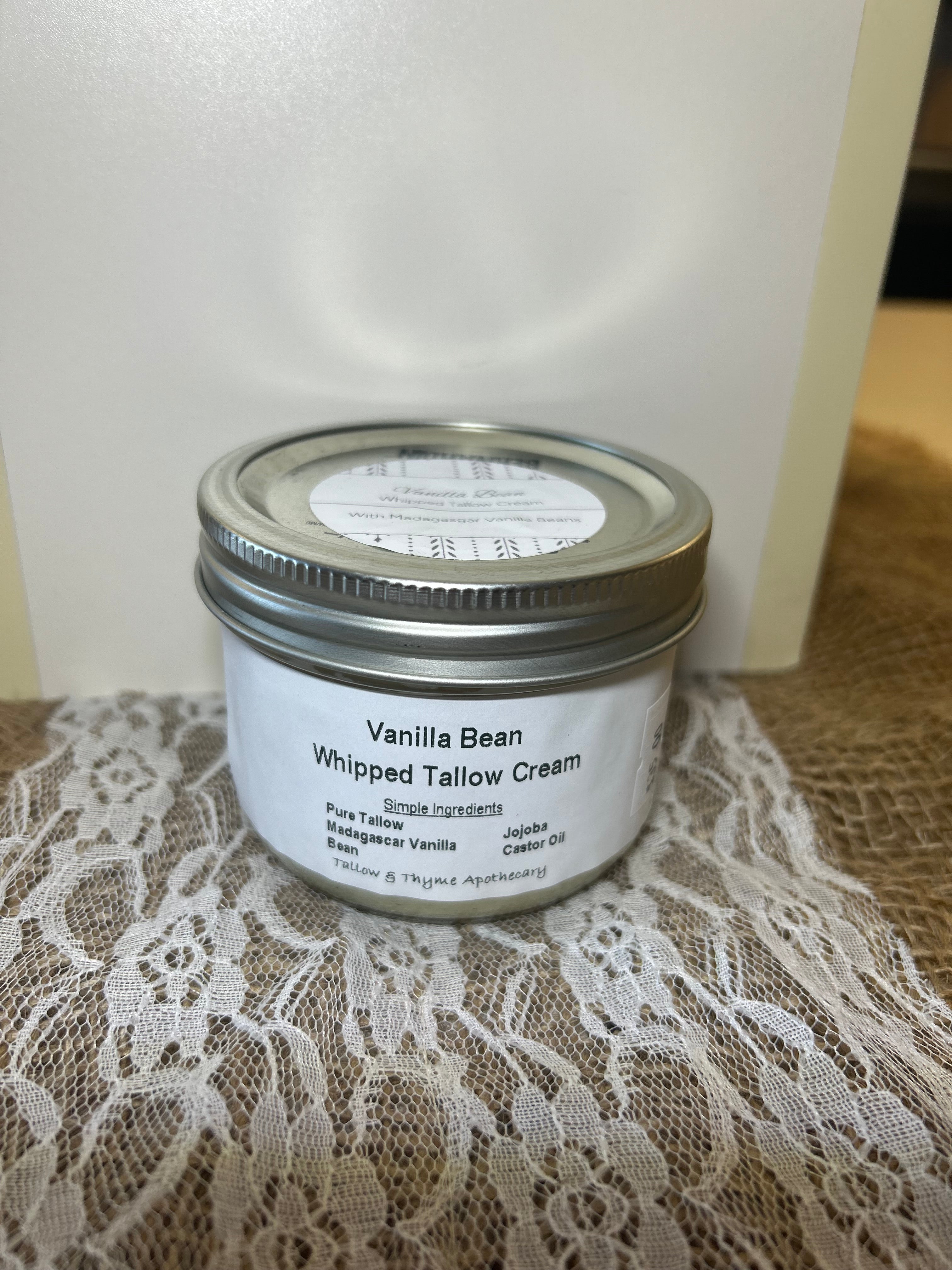 Vanilla Bean Whipped Tallow