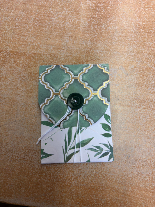 Gift Card Holder - Green