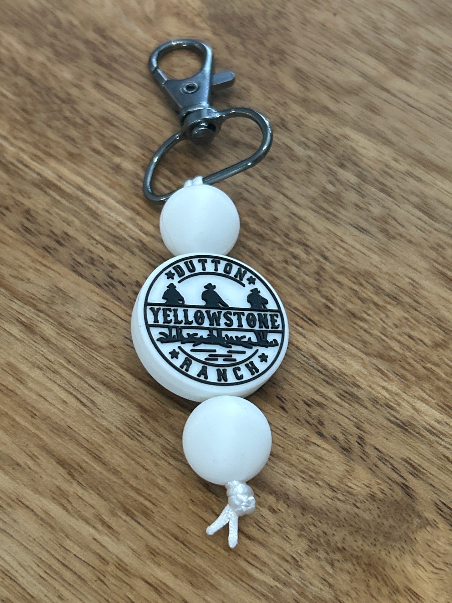 Silicone Bead Keychain