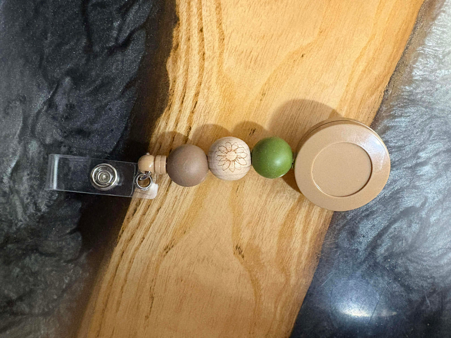 ID Badge Beaded