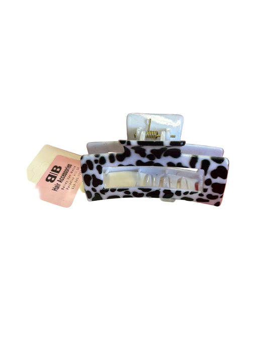 Cow Print Claw Clip