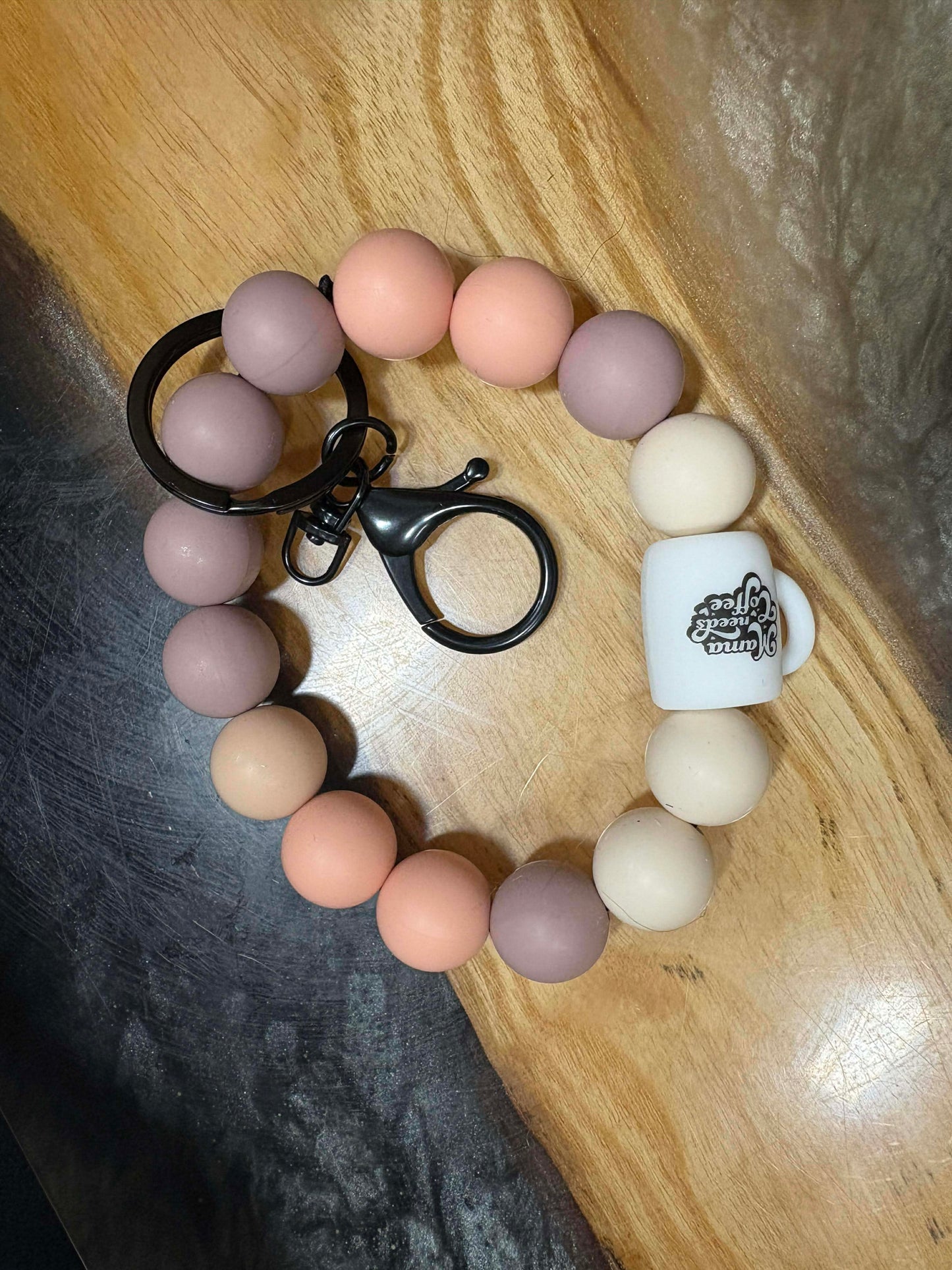 Silicone Bead Wristlet