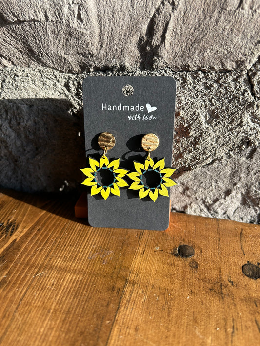 Yellow Sunflower - Gold