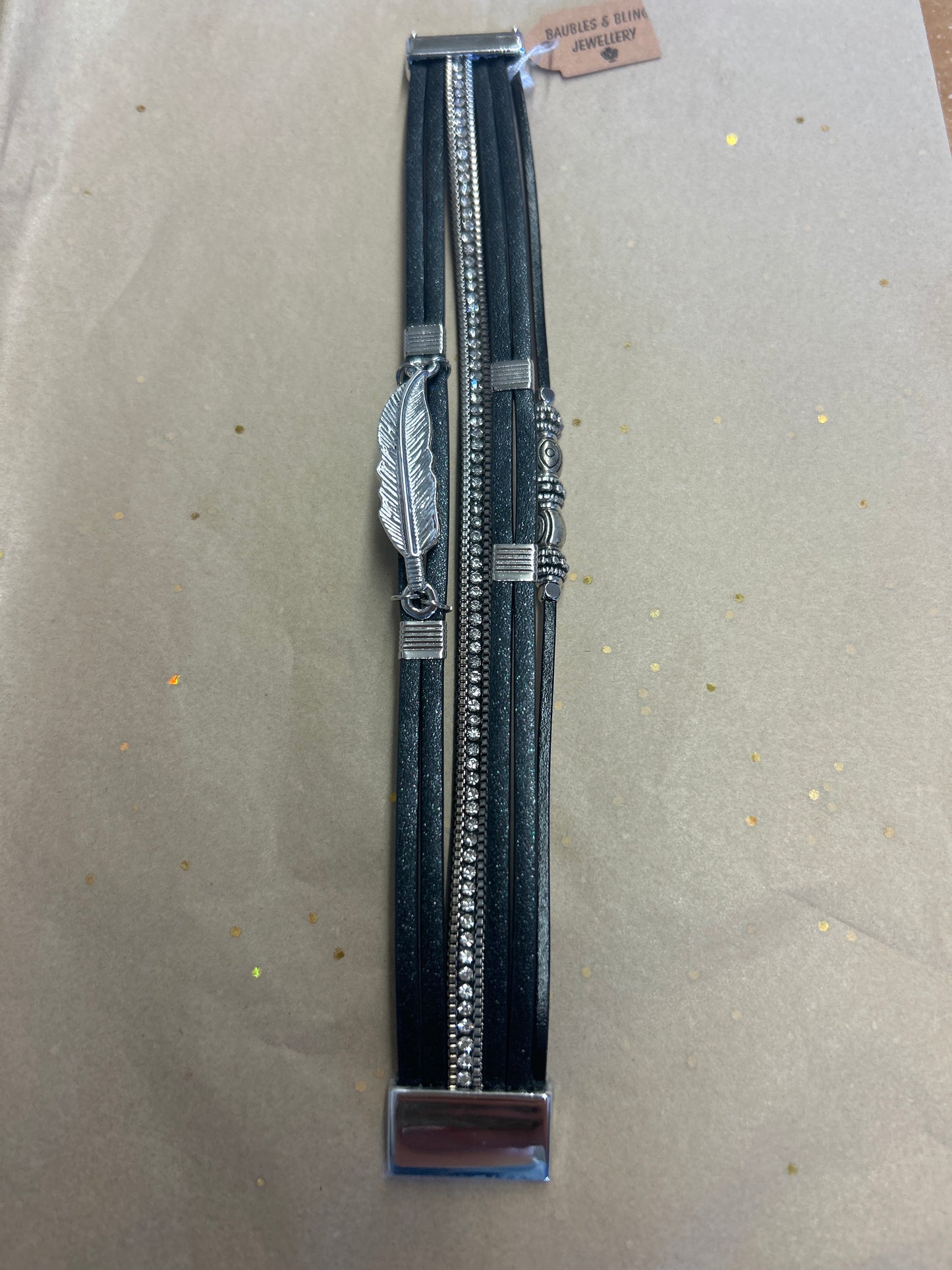 Feather Wrap bracelet