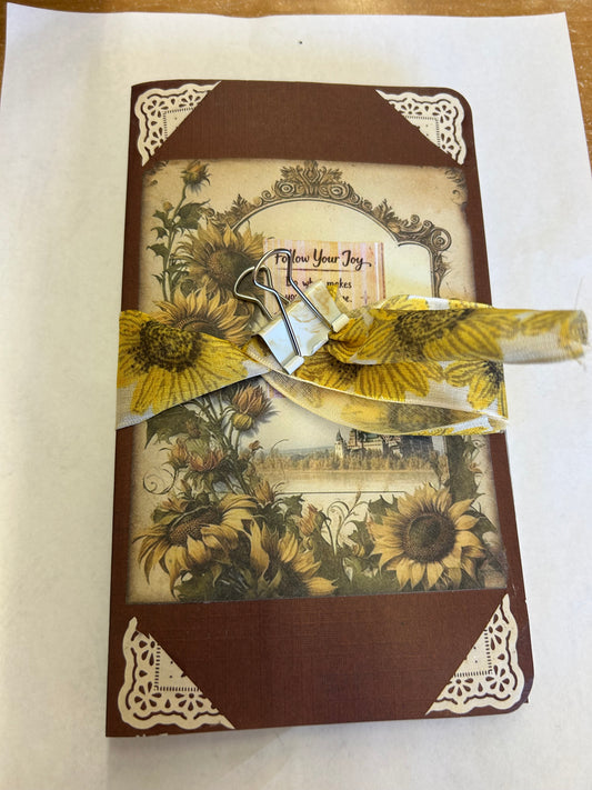 Bees & Sunflower Junk Journal