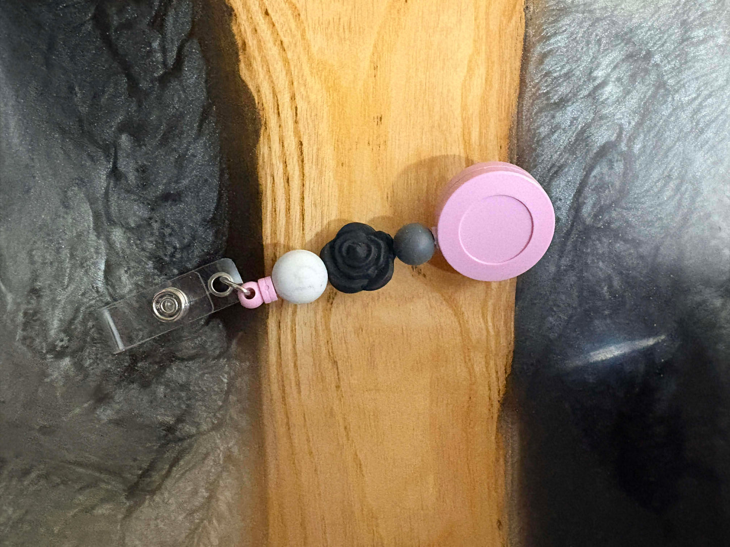 ID Badge Beaded
