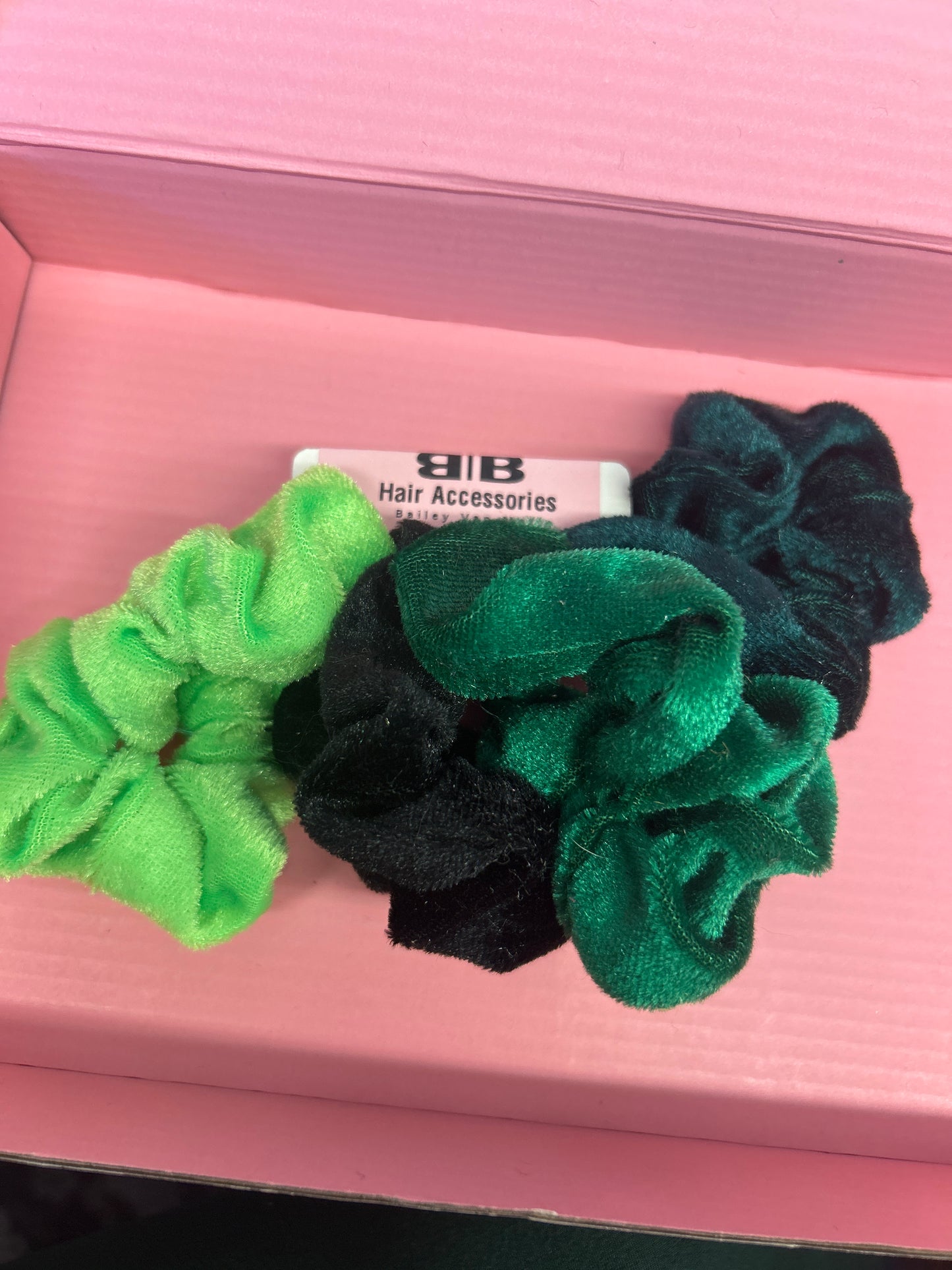 Scrunchies 4 Packs- pick your colour set