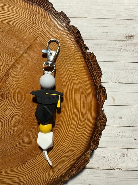 Silicone Bead Keychain