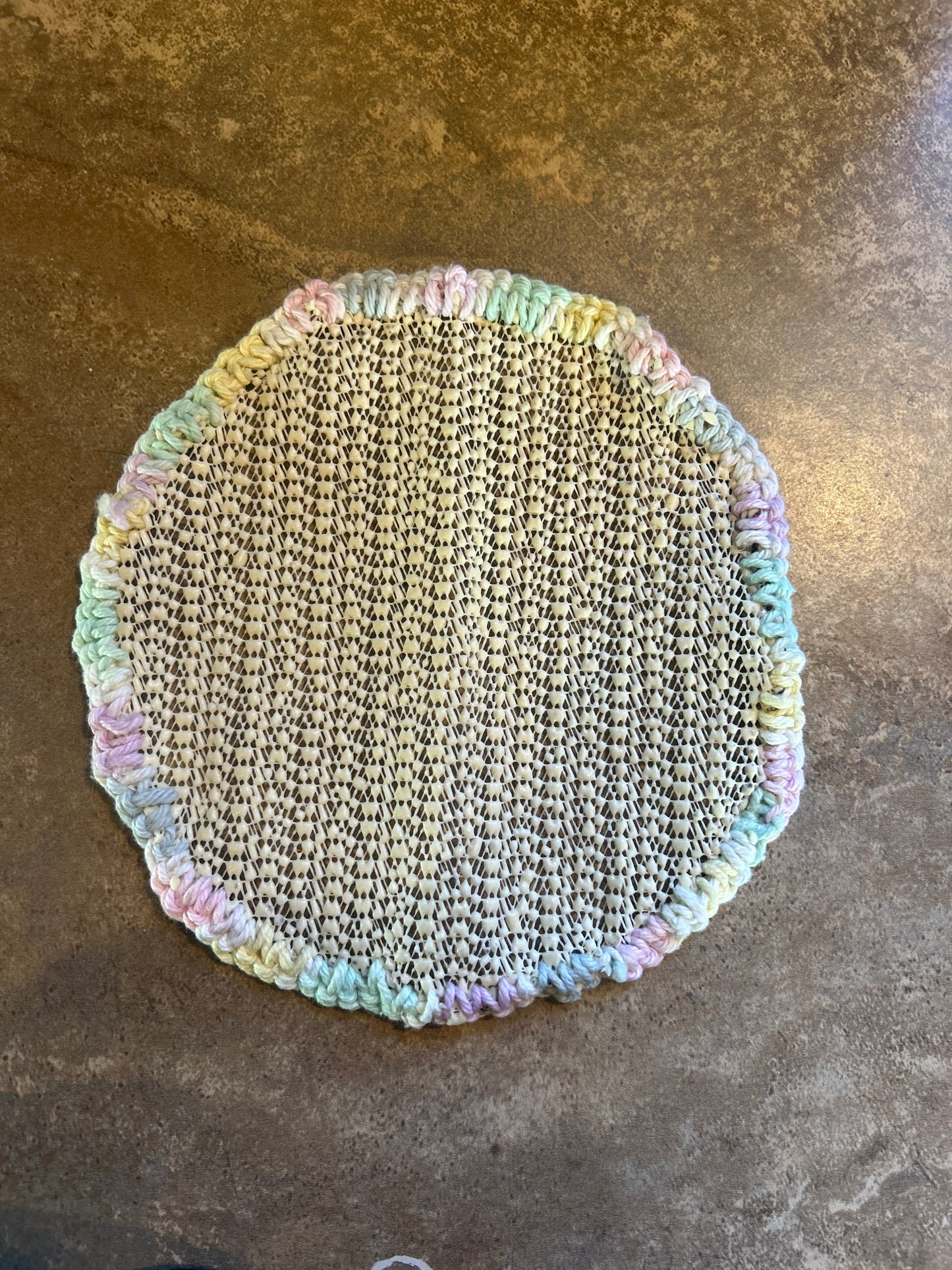 Jar openers with knit edging