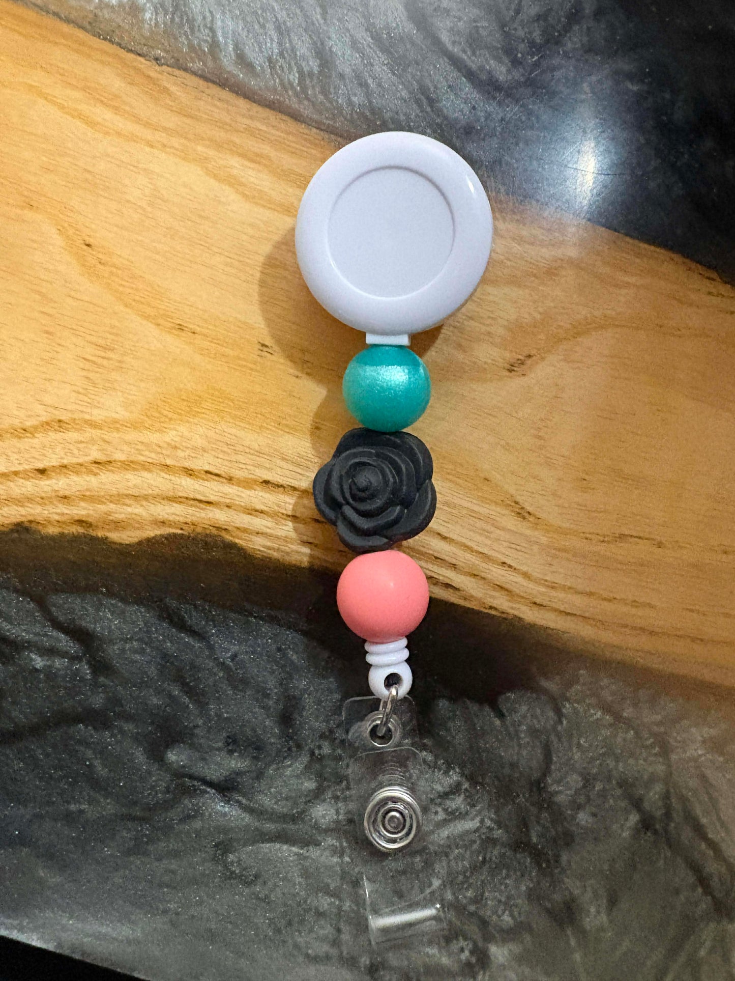 ID Badge Beaded