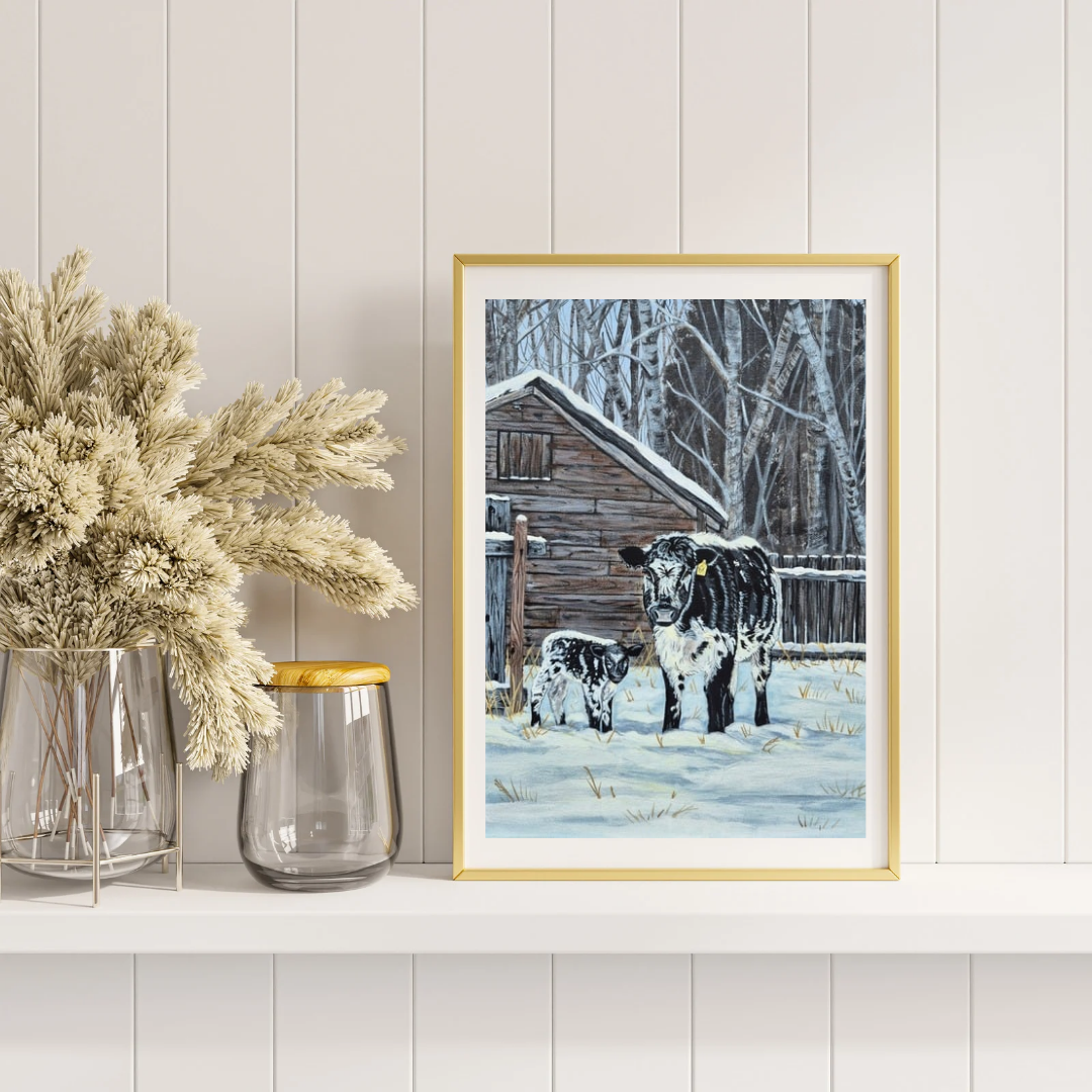 PRINTS - A Frosty Pair