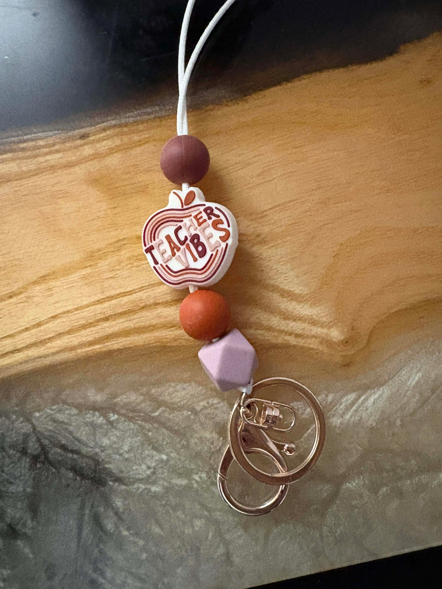 Silicone Bead Lanyards
