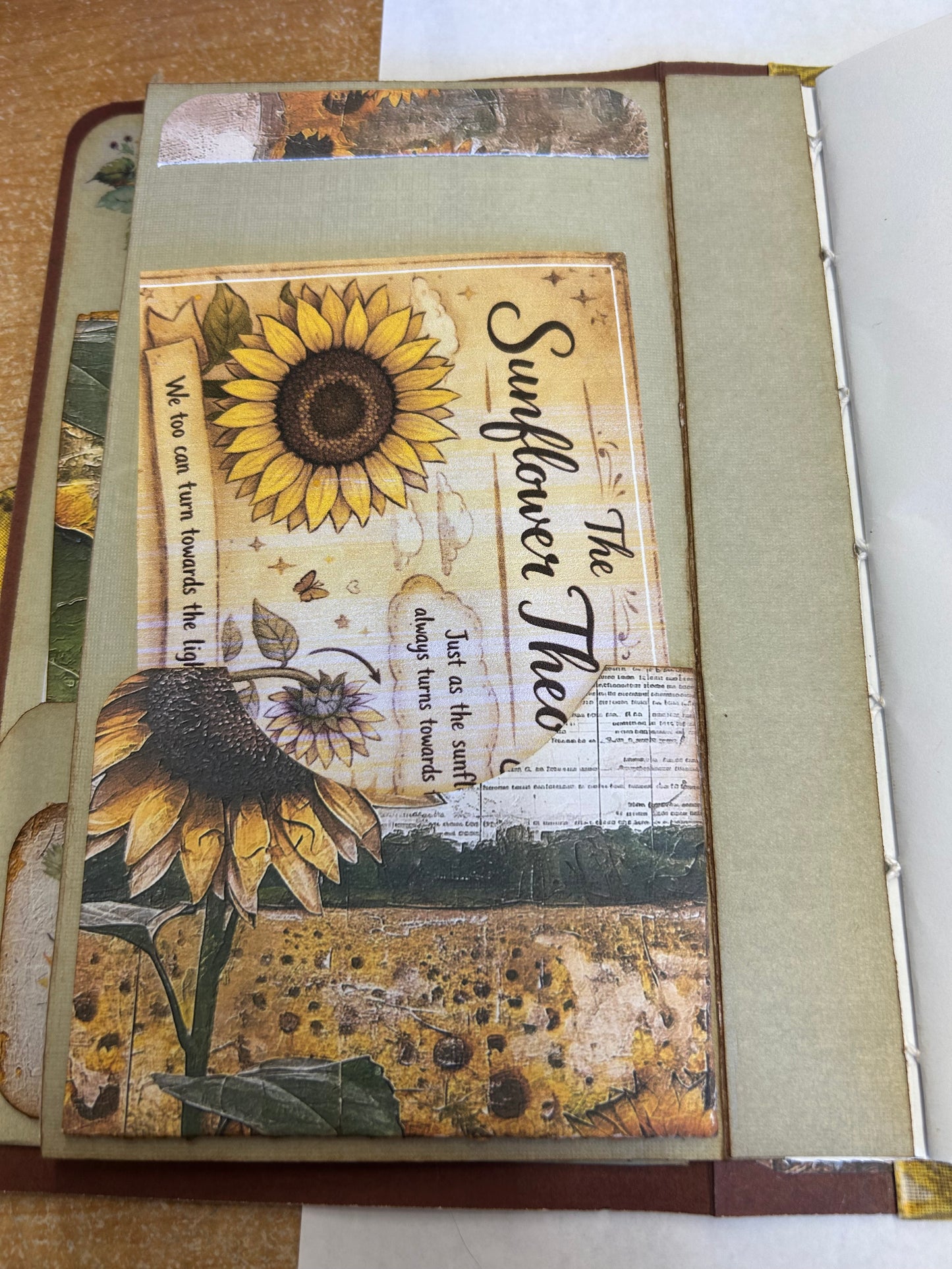 Bees & Sunflower Junk Journal