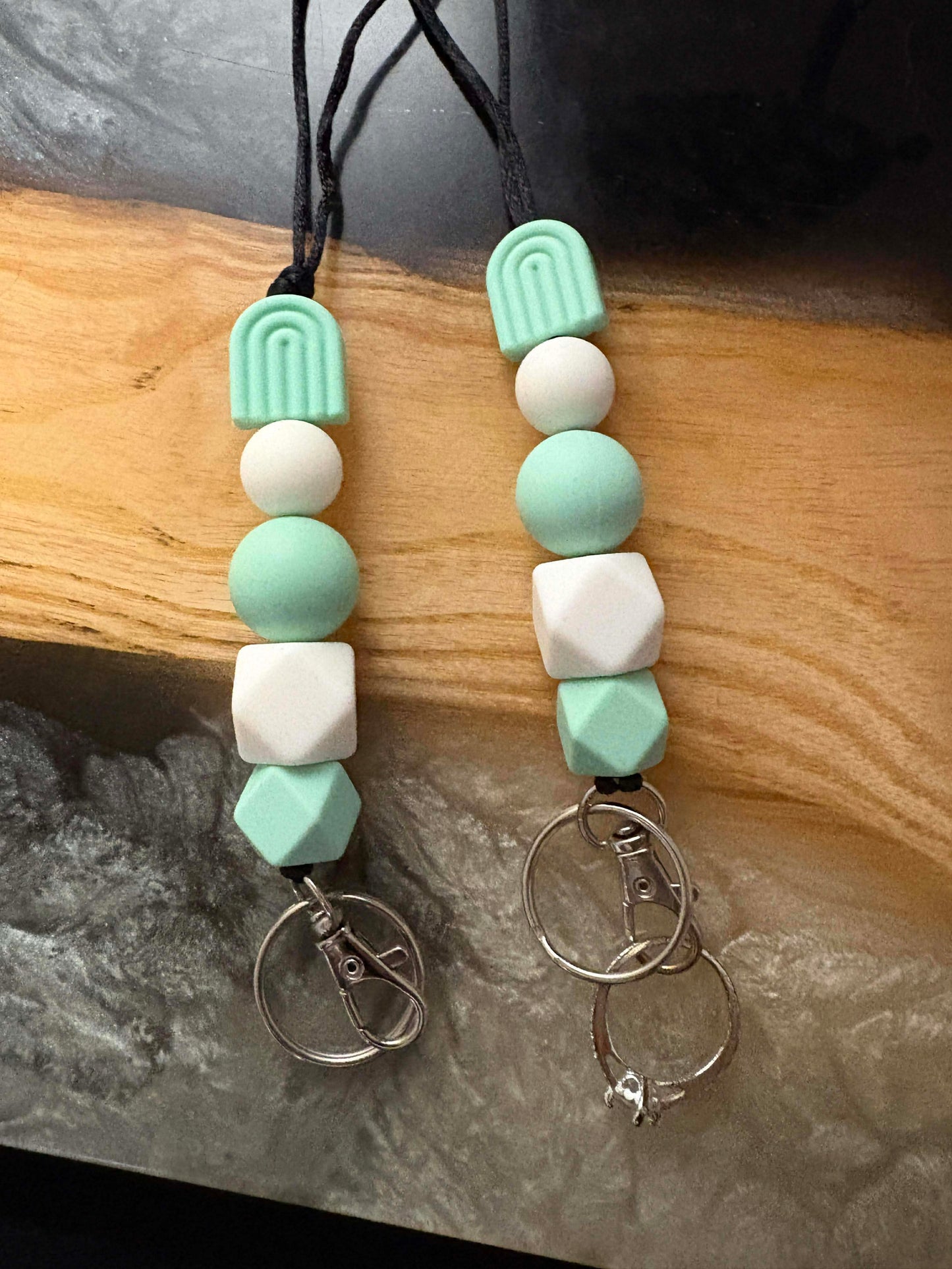 Silicone Bead Lanyards