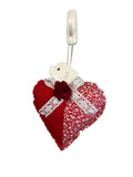Heart cushion decoration