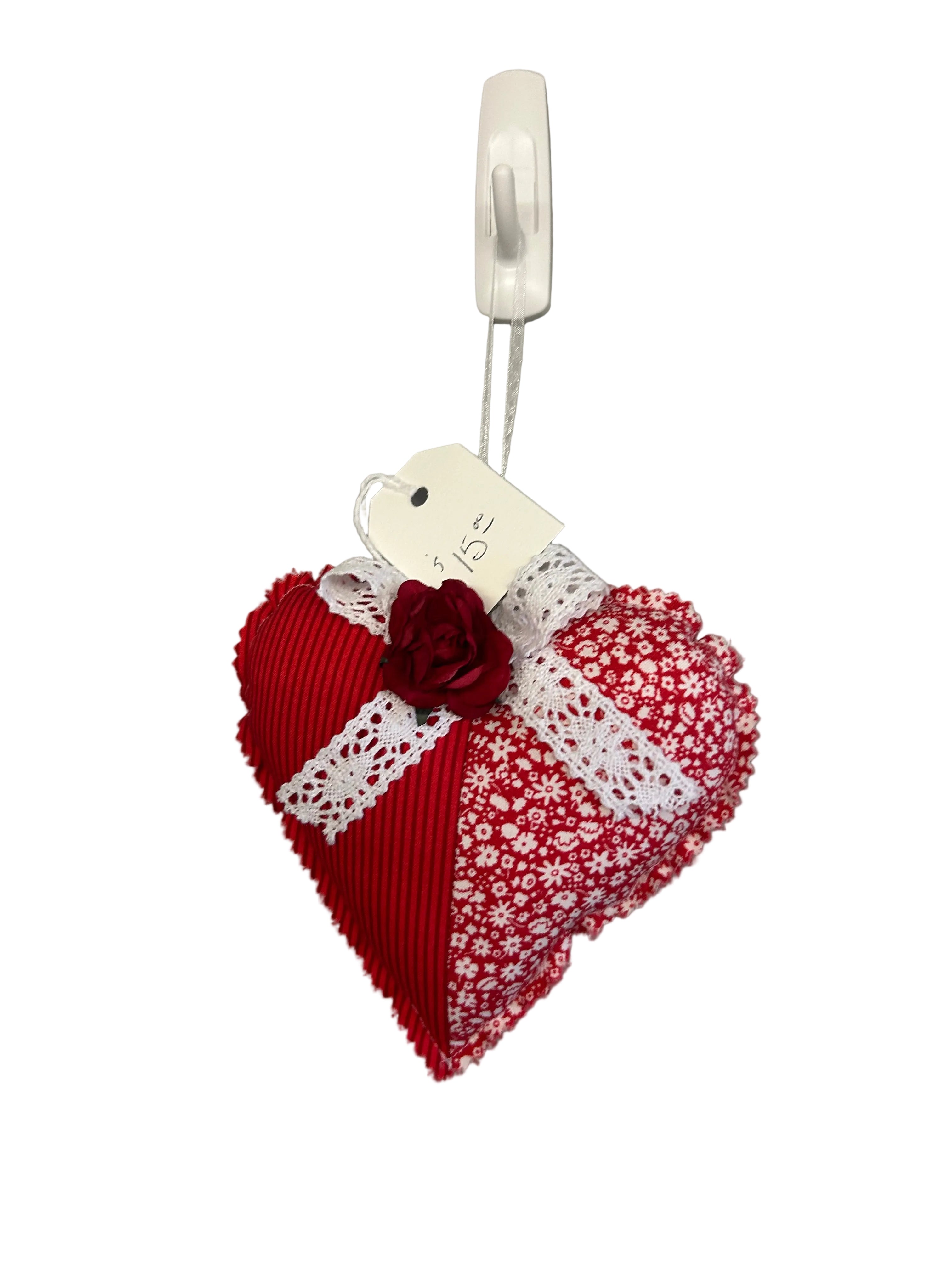 Heart cushion decoration