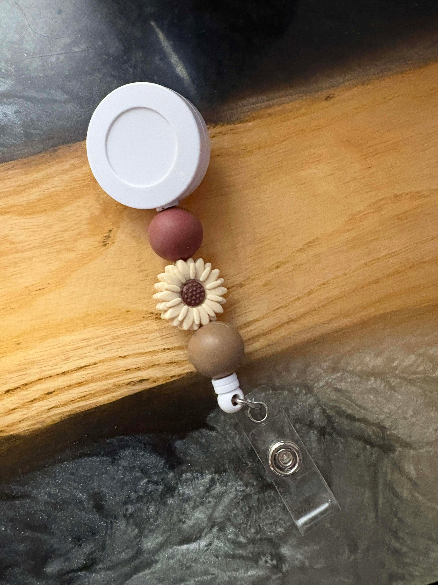 ID Badge Beaded