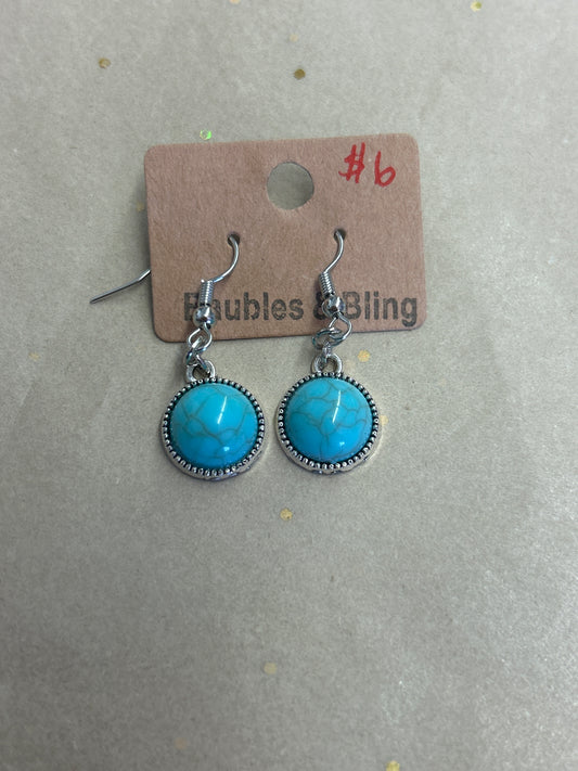 Turquoise ear rings