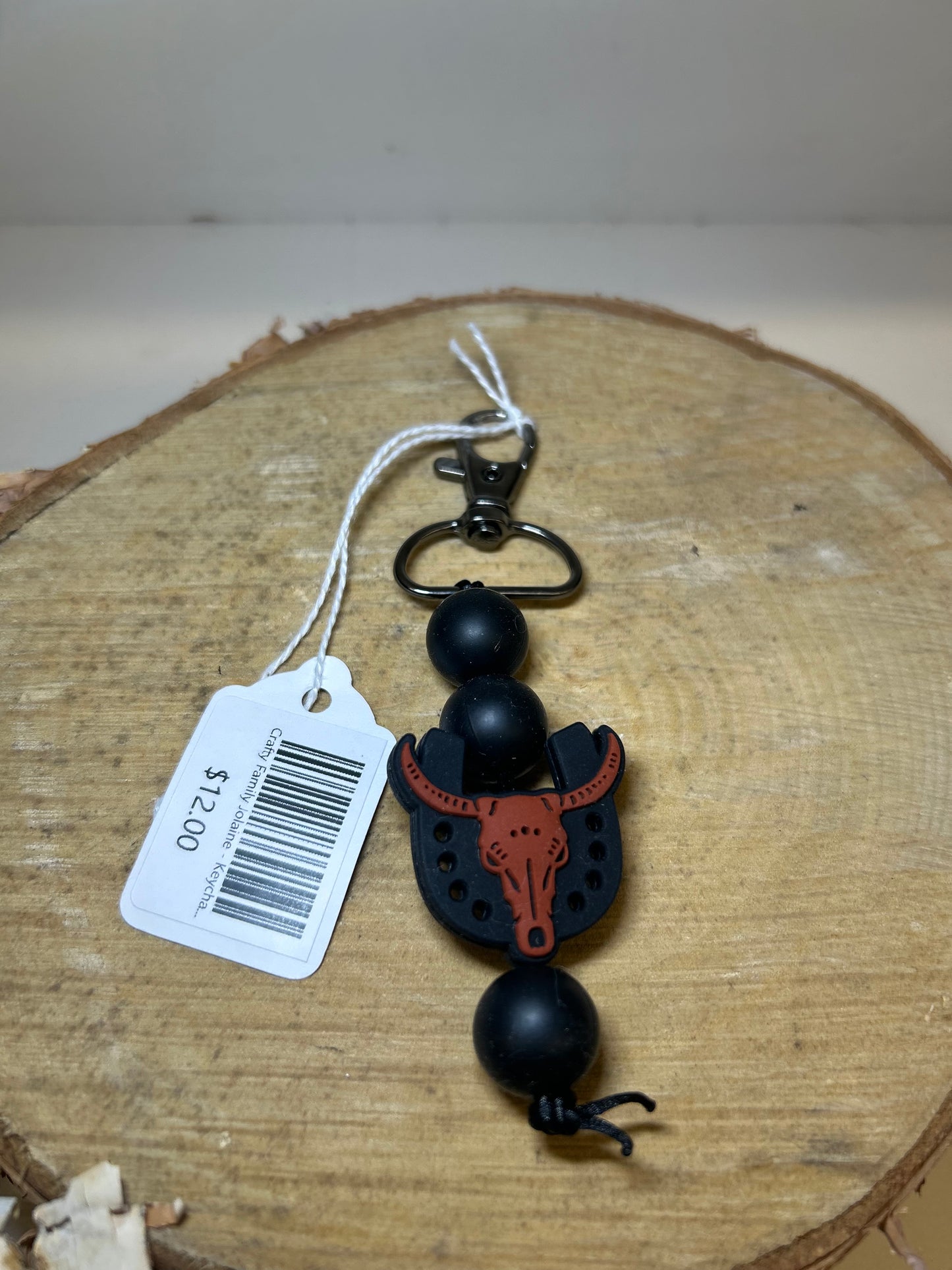 Silicone Bead Keychain