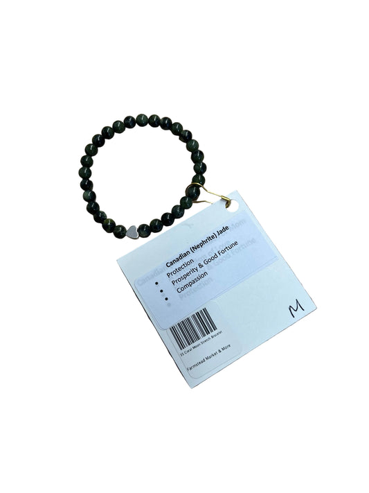 Canadian (Nephrite) Jade bracelet (M)