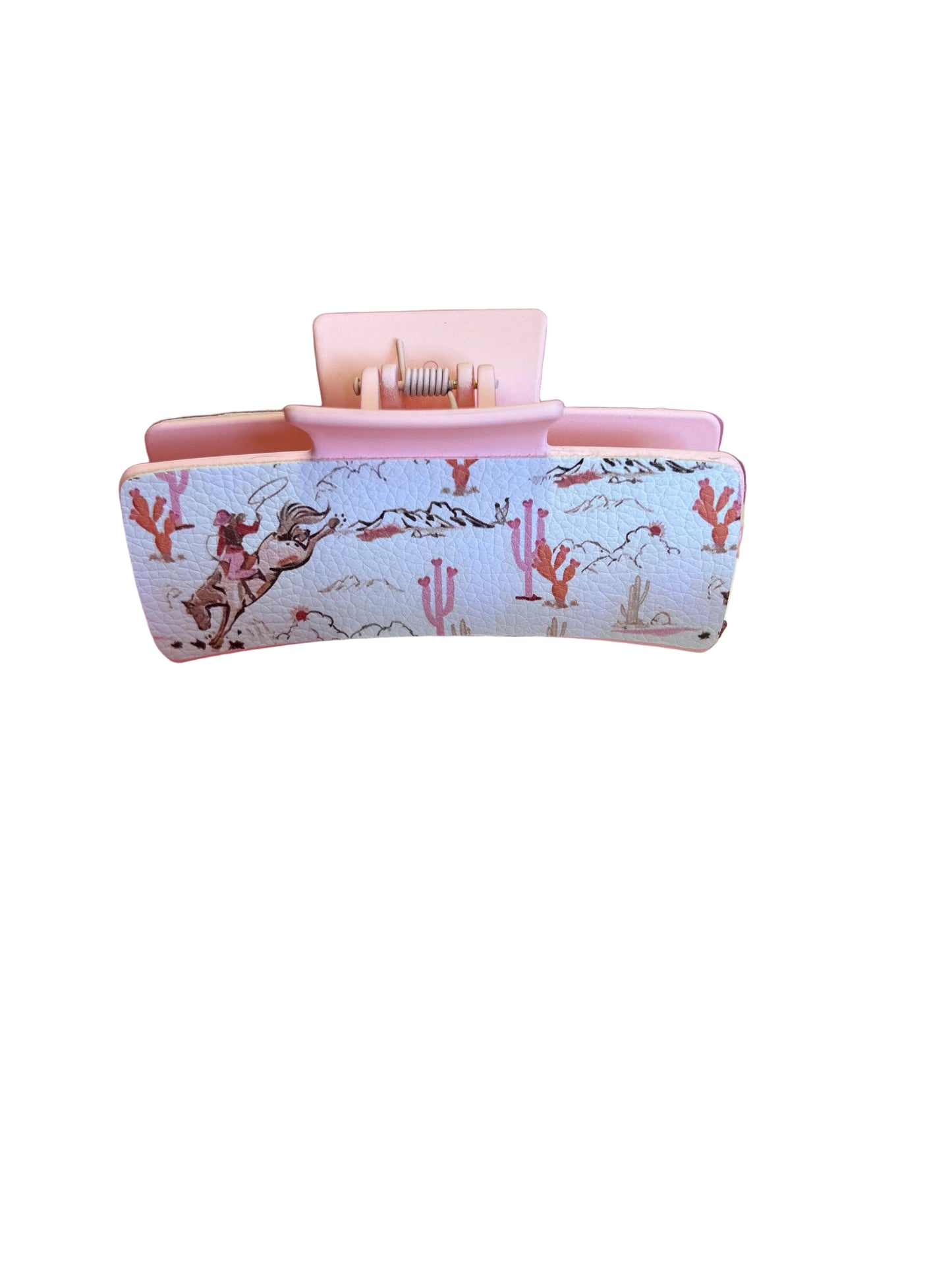 Pink Cowboy Clip Large