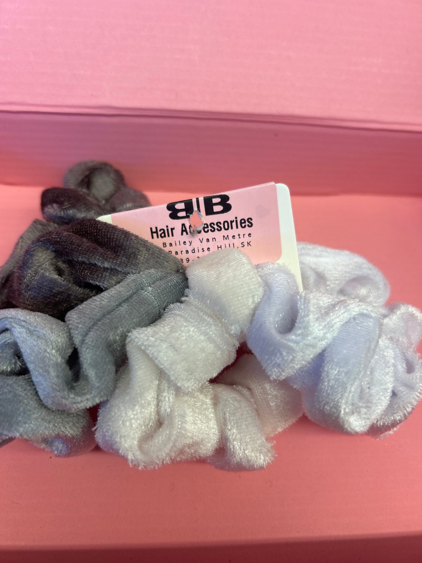 Scrunchies 4 Packs- pick your colour set