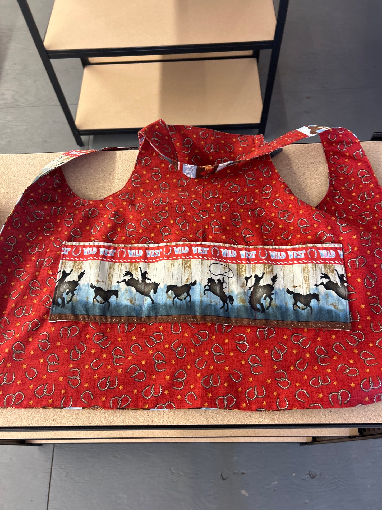 Western Kids Reversible Apron