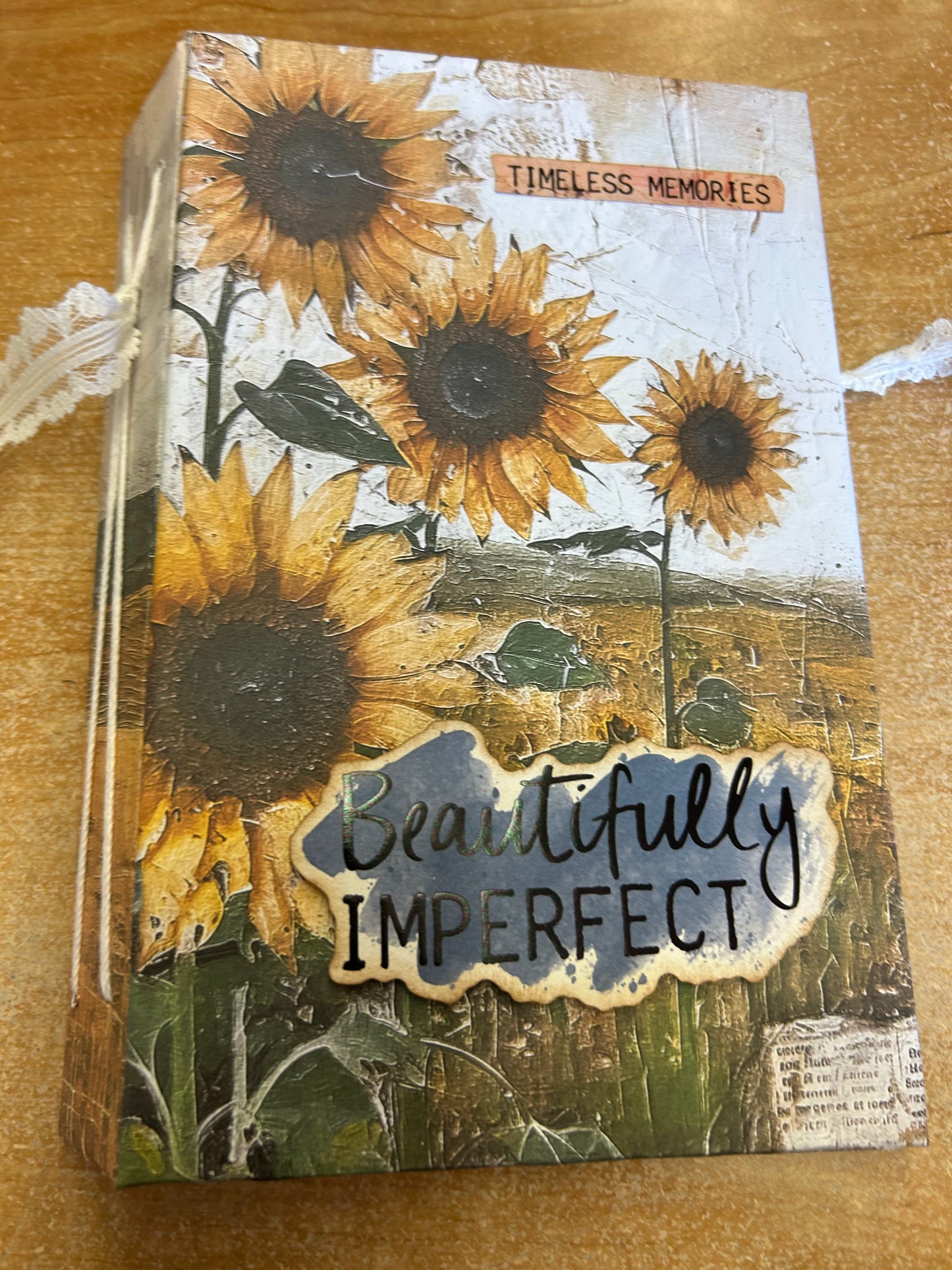 Sunflower & Bees Junk Journal