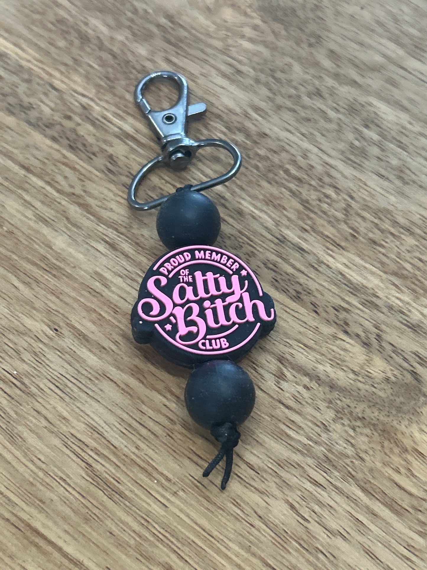 Silicone Bead Keychain
