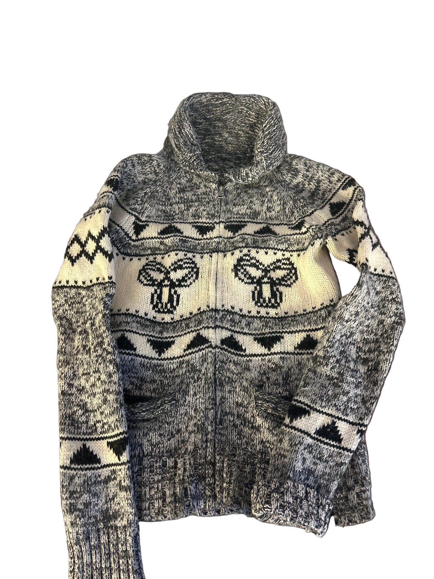 Bulky Knit Wool Sweater