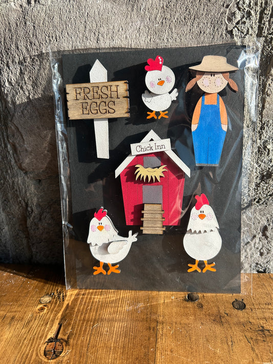 Chicken Magnets