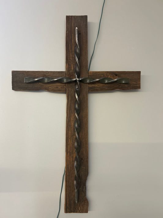Wooden/Metal Cross