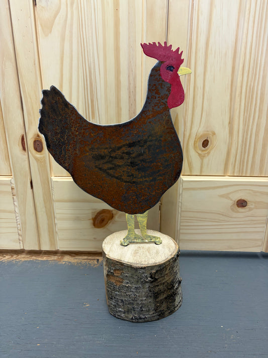 Chicken Garden Stakes