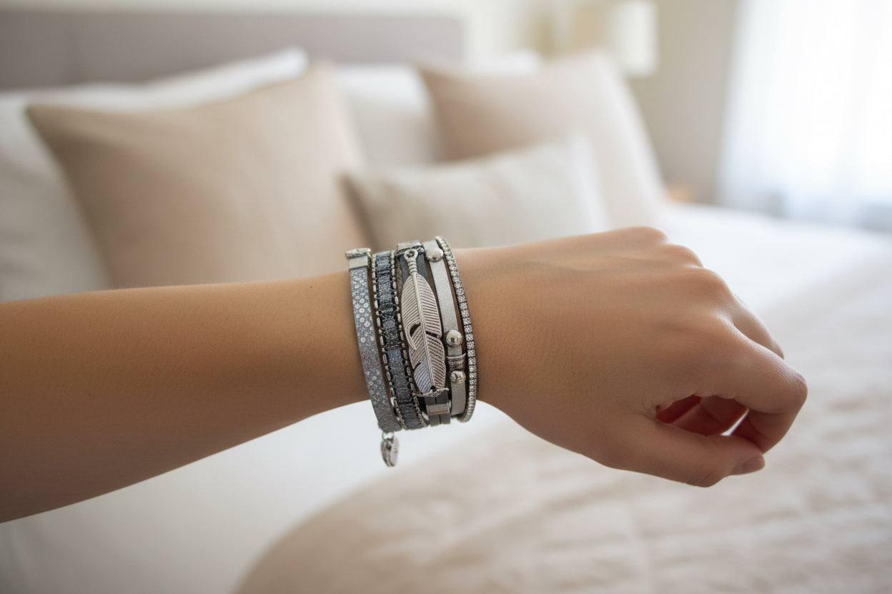 Feather Wrap bracelet