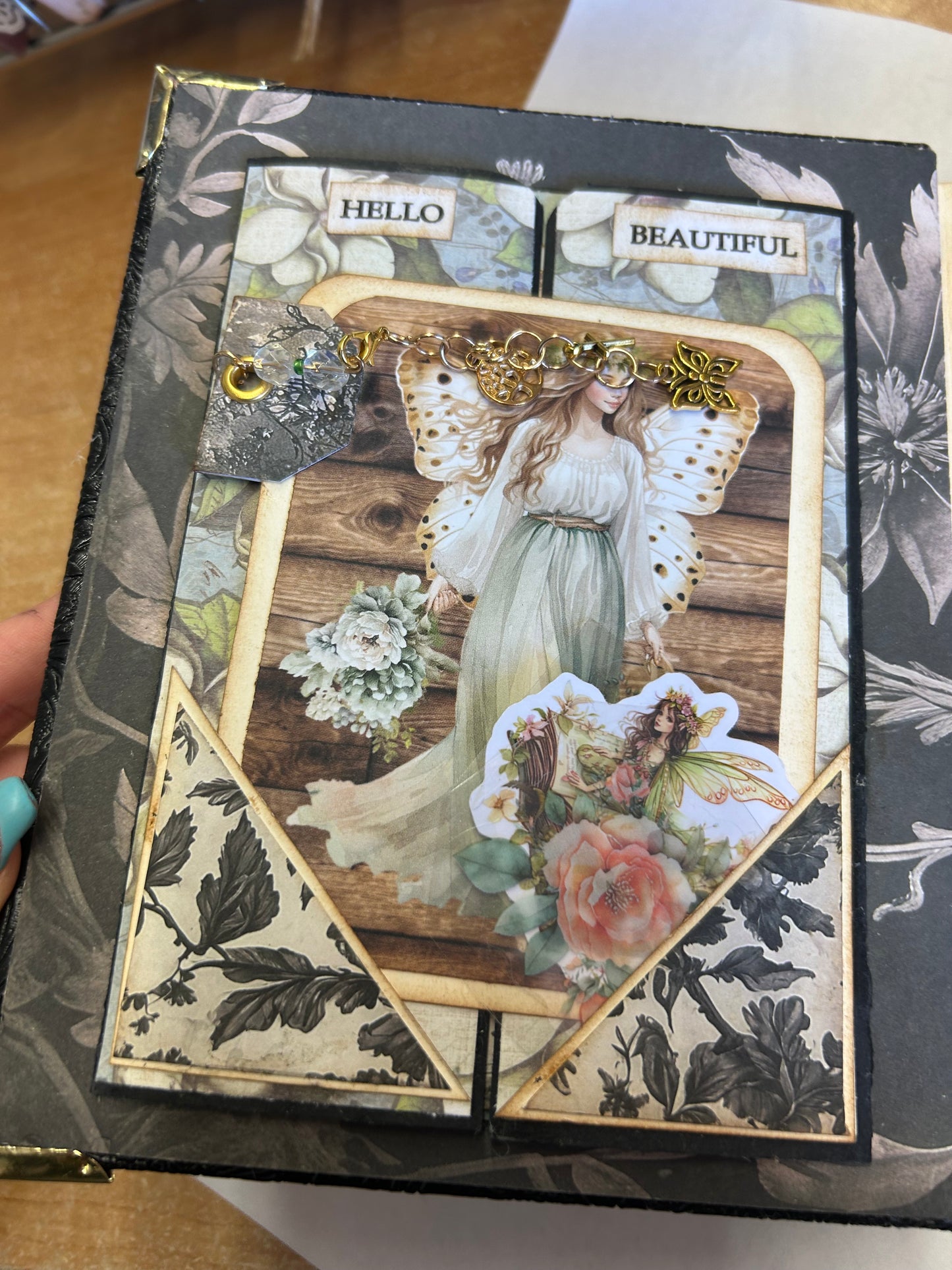 Black With Charms Junk Journal