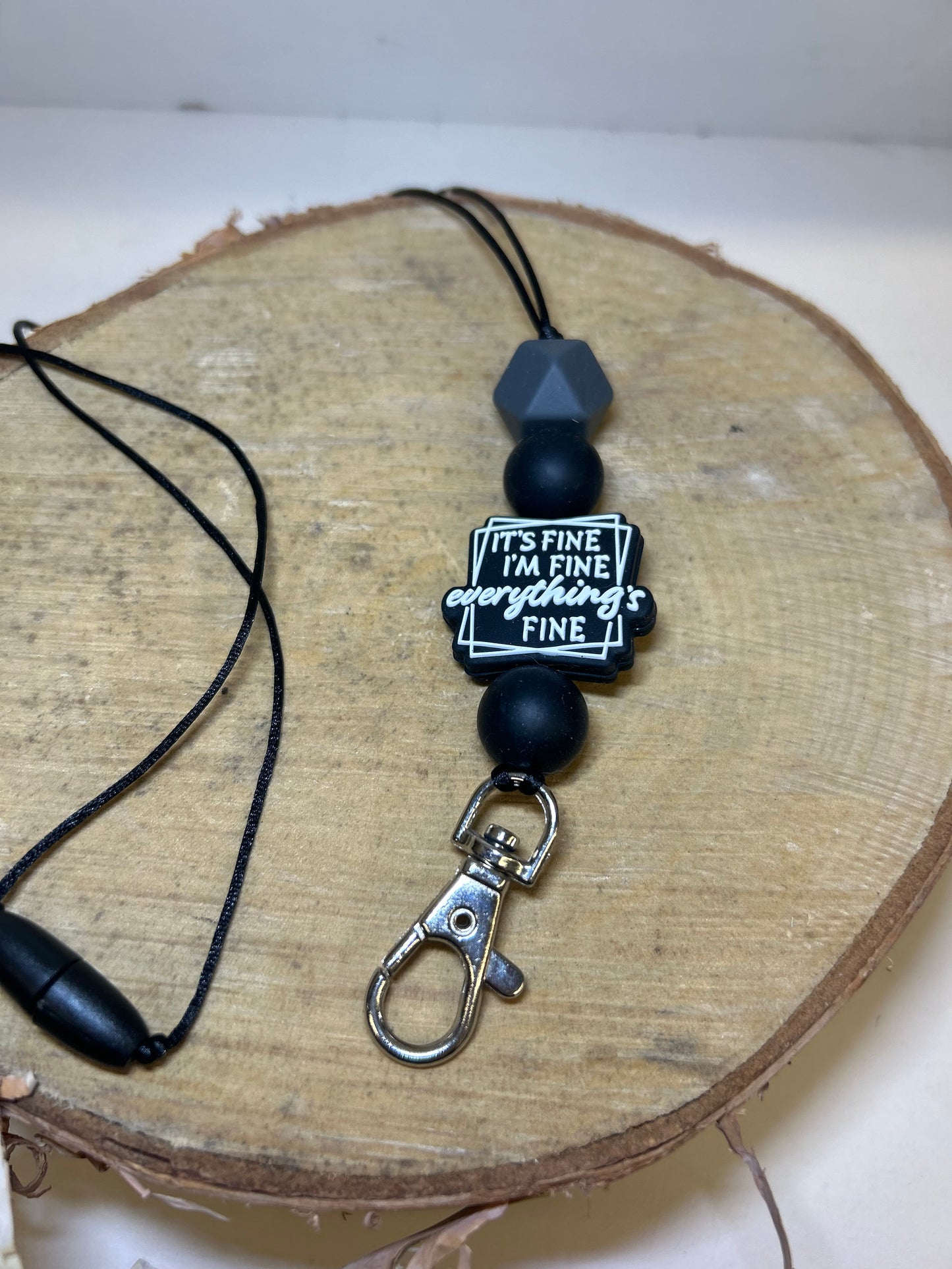 Silicone Bead Lanyards