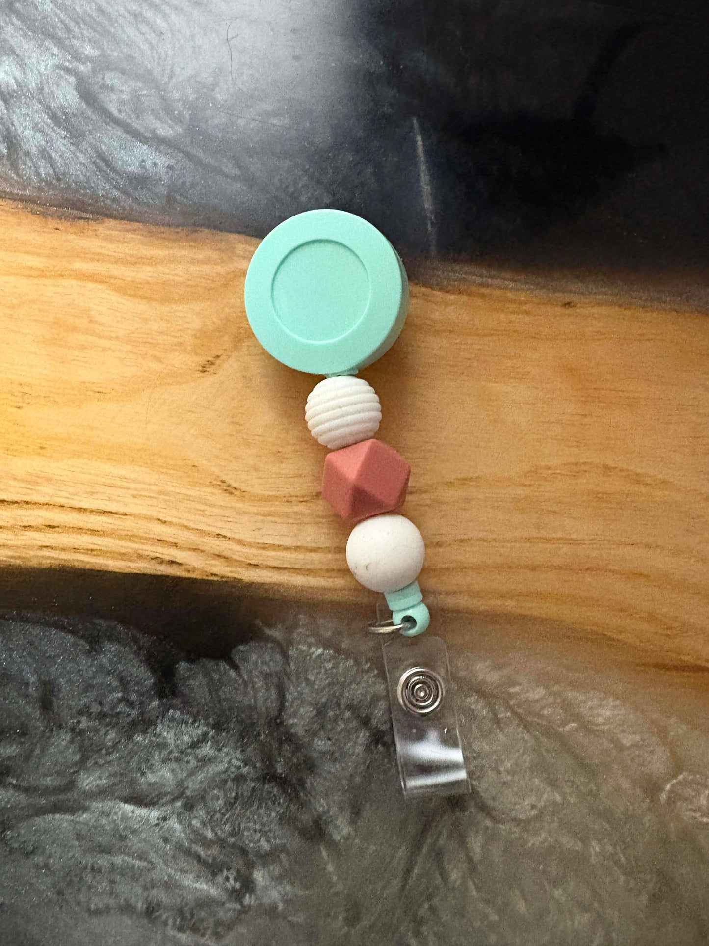 ID Badge Beaded