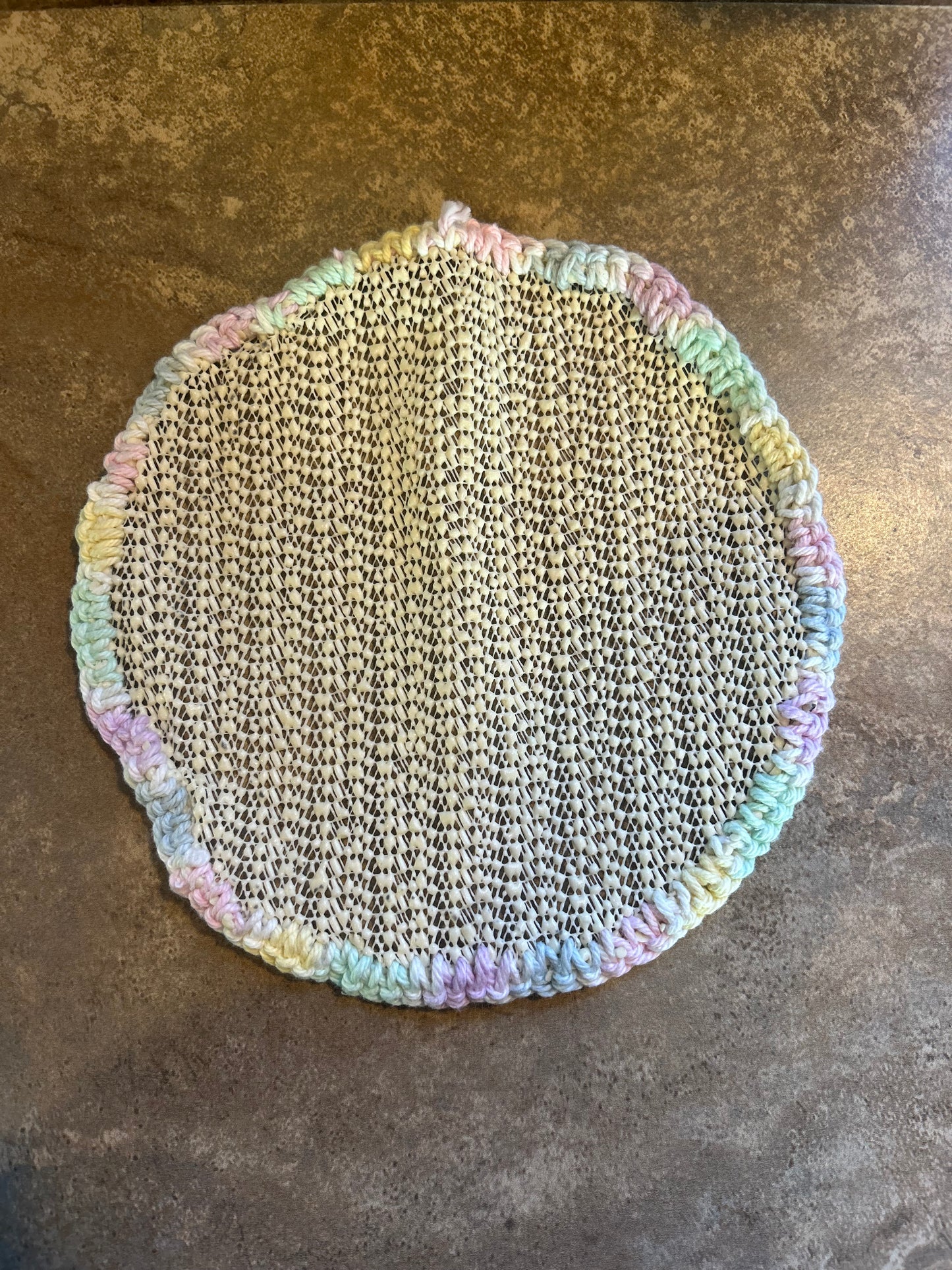 Jar openers with knit edging
