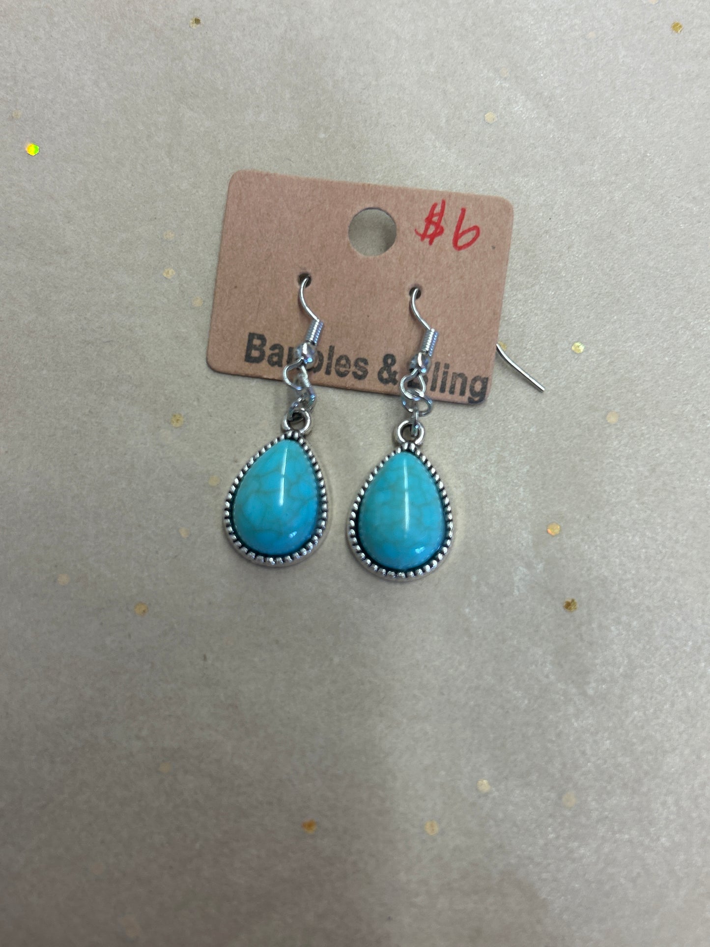 Turquoise ear rings