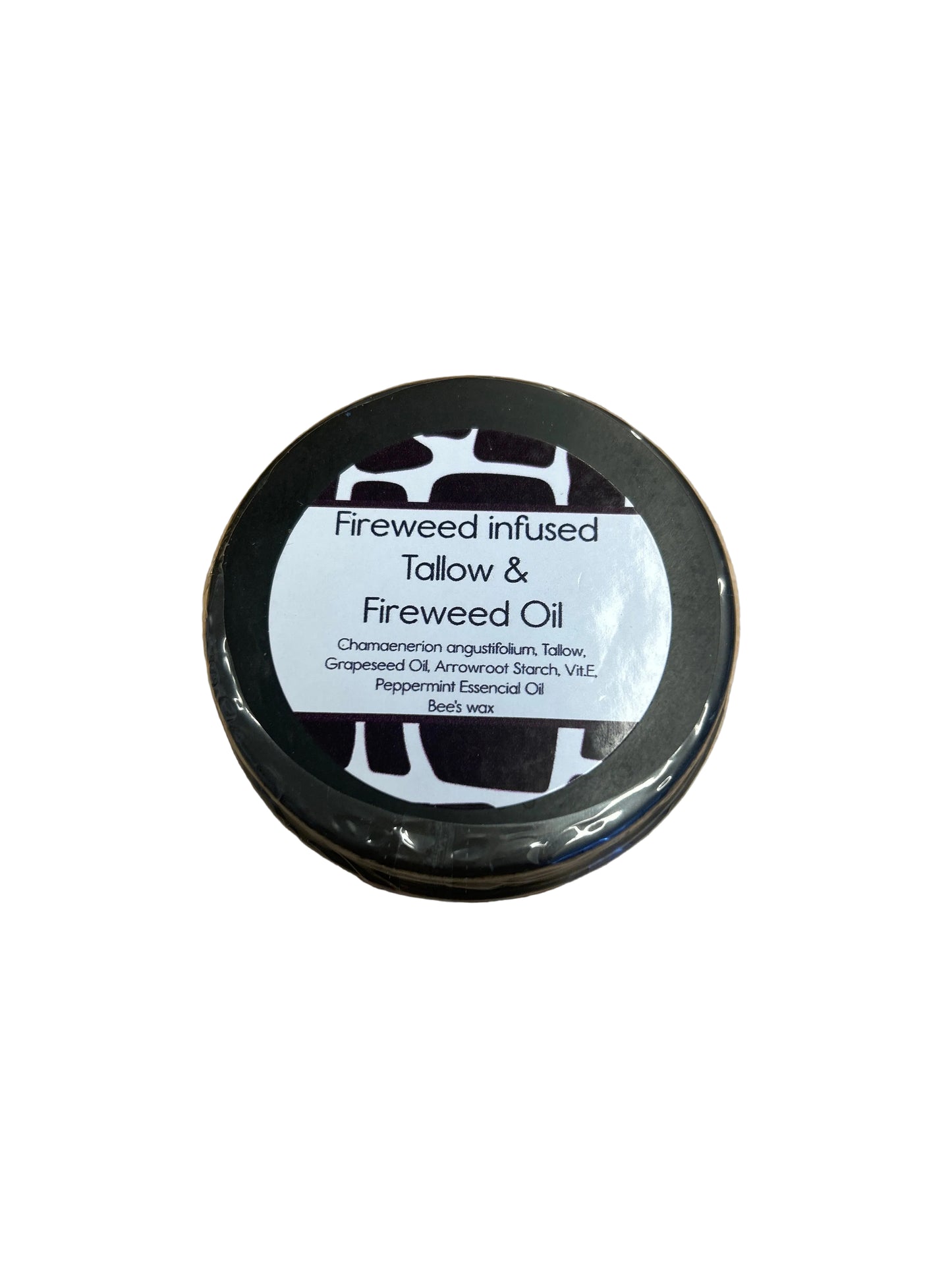 Fireweed infused tallow and fireweed oil
